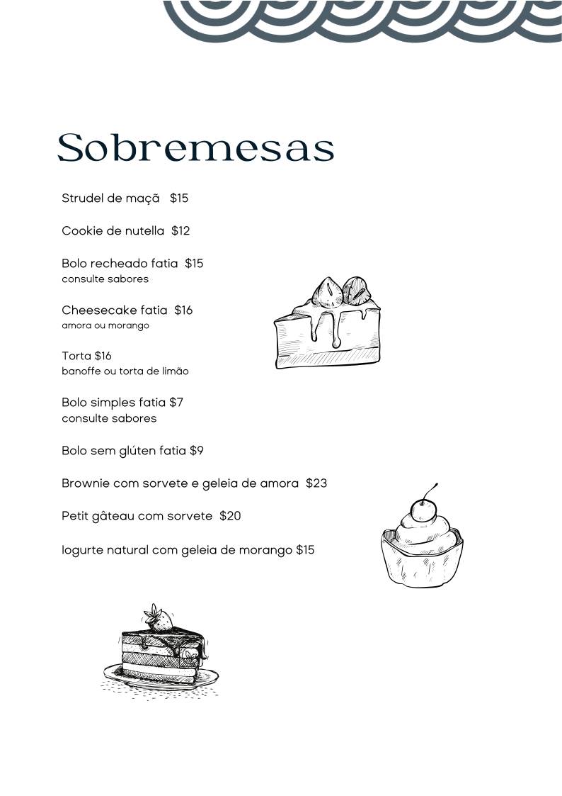 Império Café E Bistrô cardápio