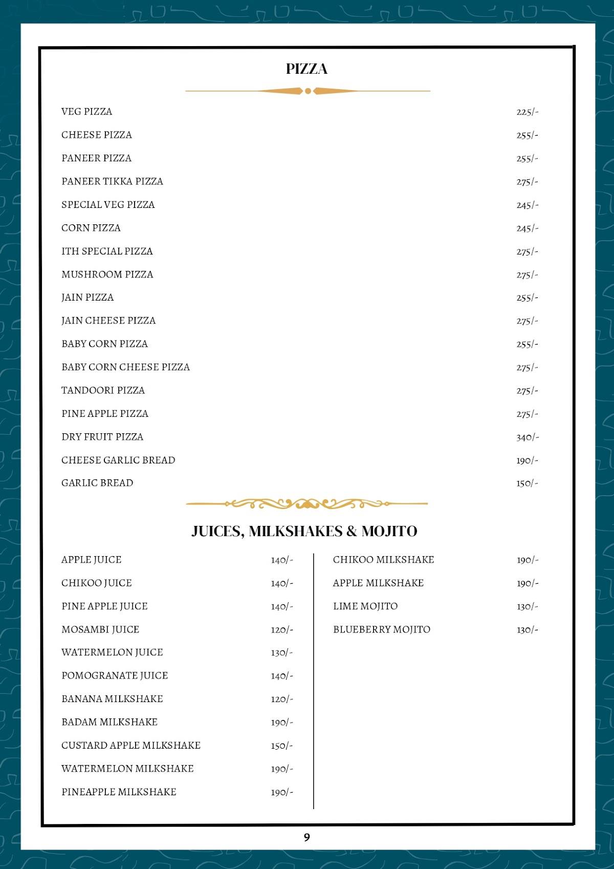 Indian Thali House (Pure Veg) CBD Belapur menu