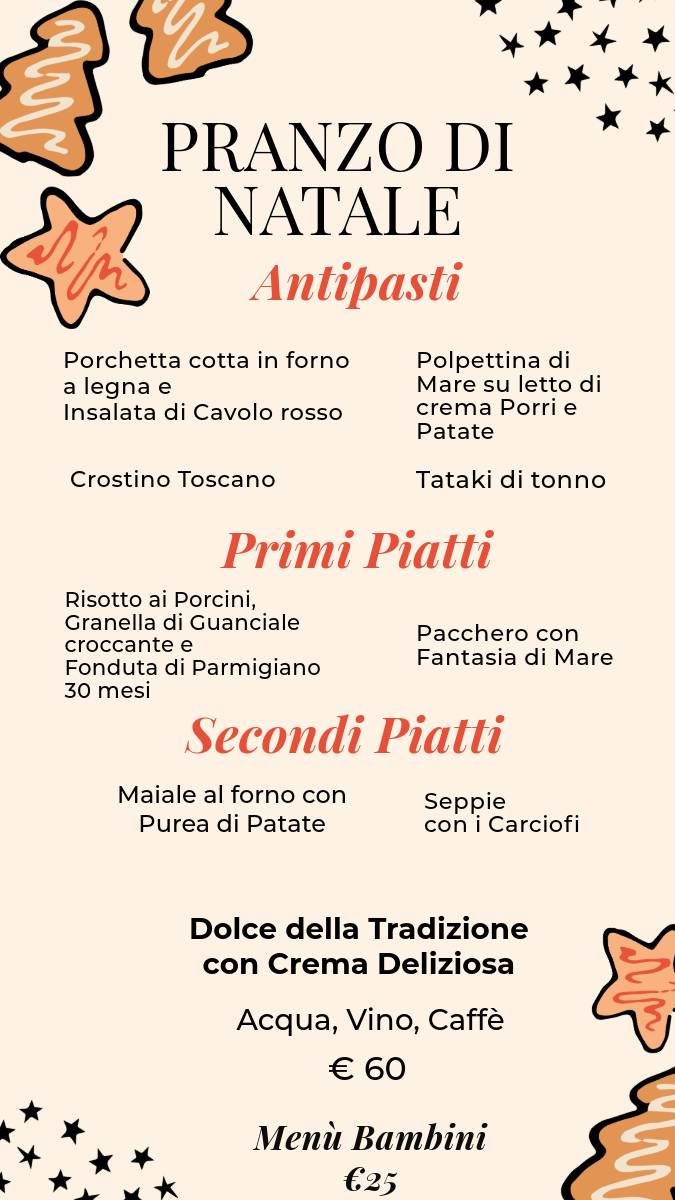 Menu di Ireale Pizzeria Osteria 