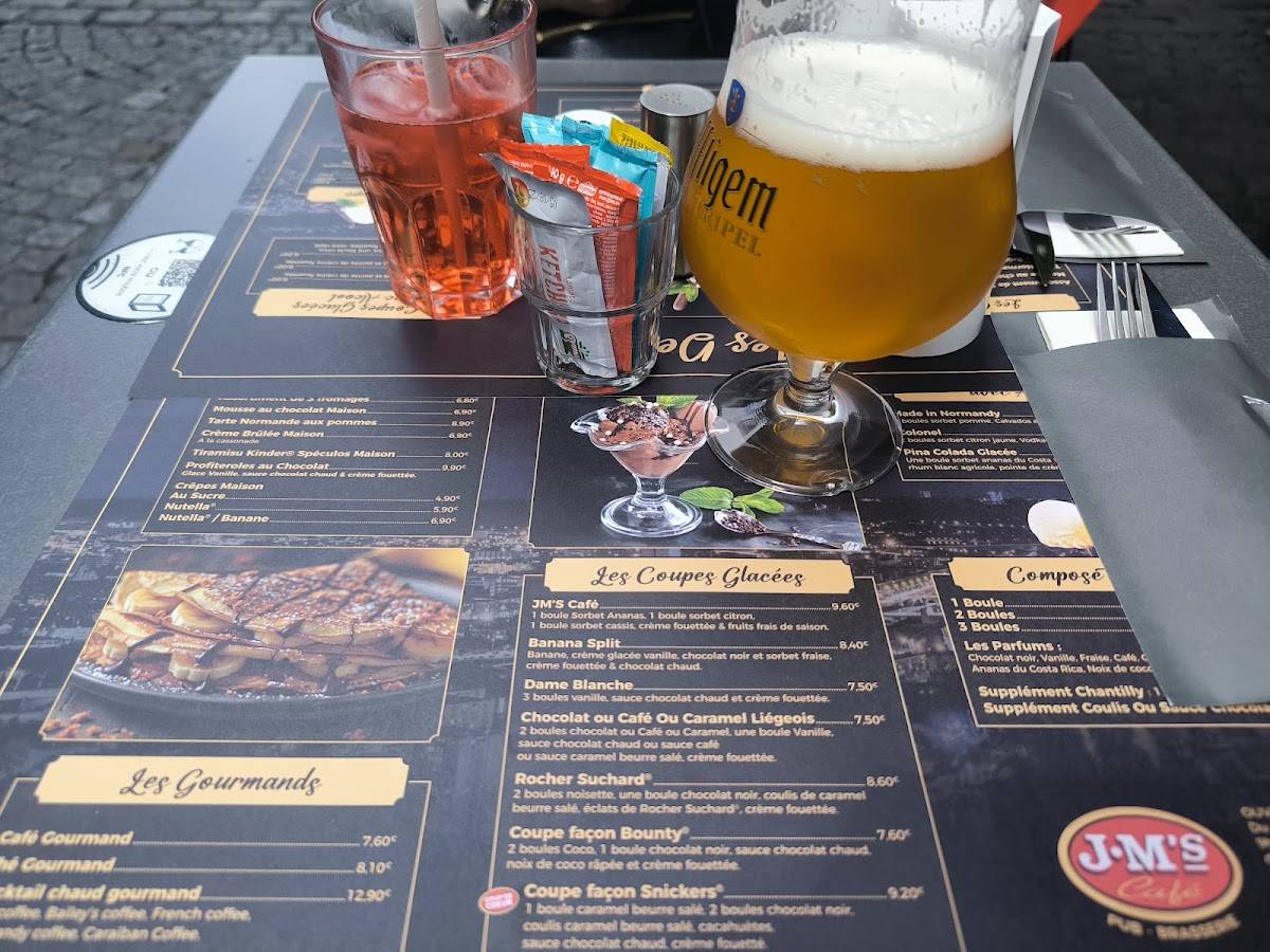 Menu de Jm's Café