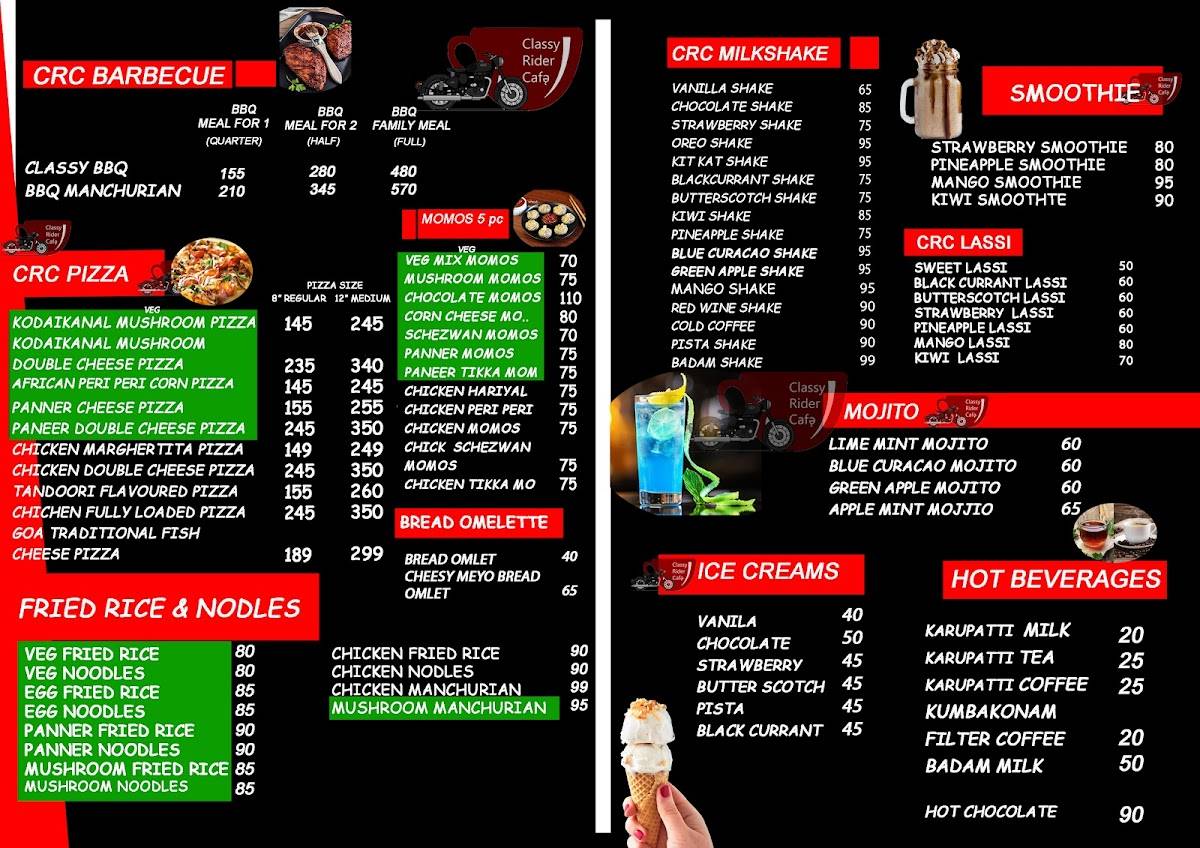 John's Cafe & Dryfruits (family restaurant) menu