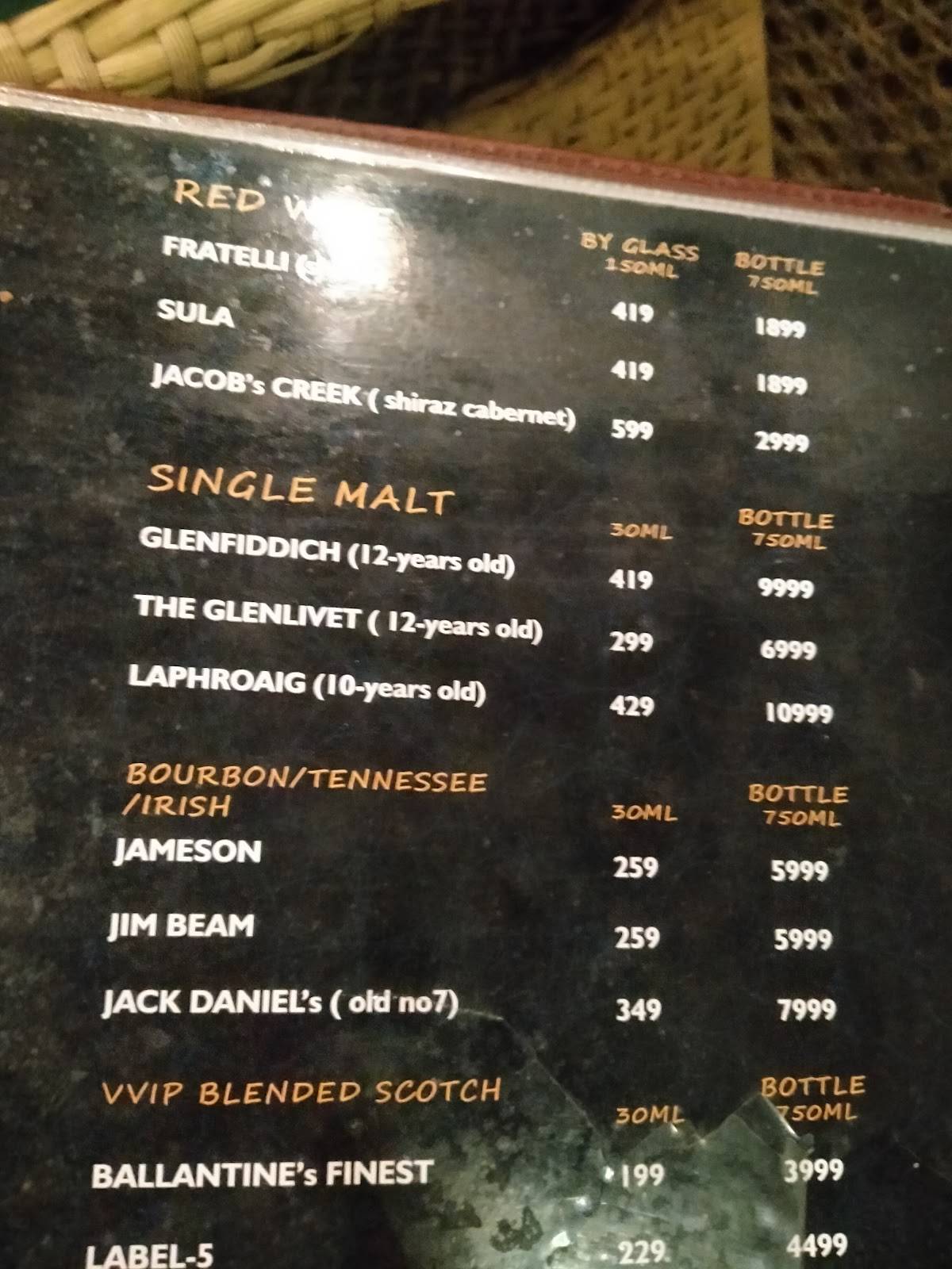 Judge and Jury menu