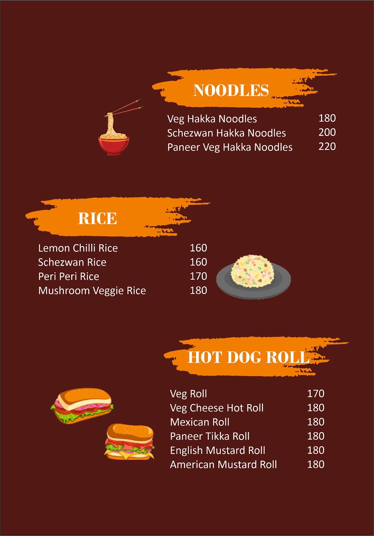 Just Bake Cake Shop & Coffee House Kolhapur menu