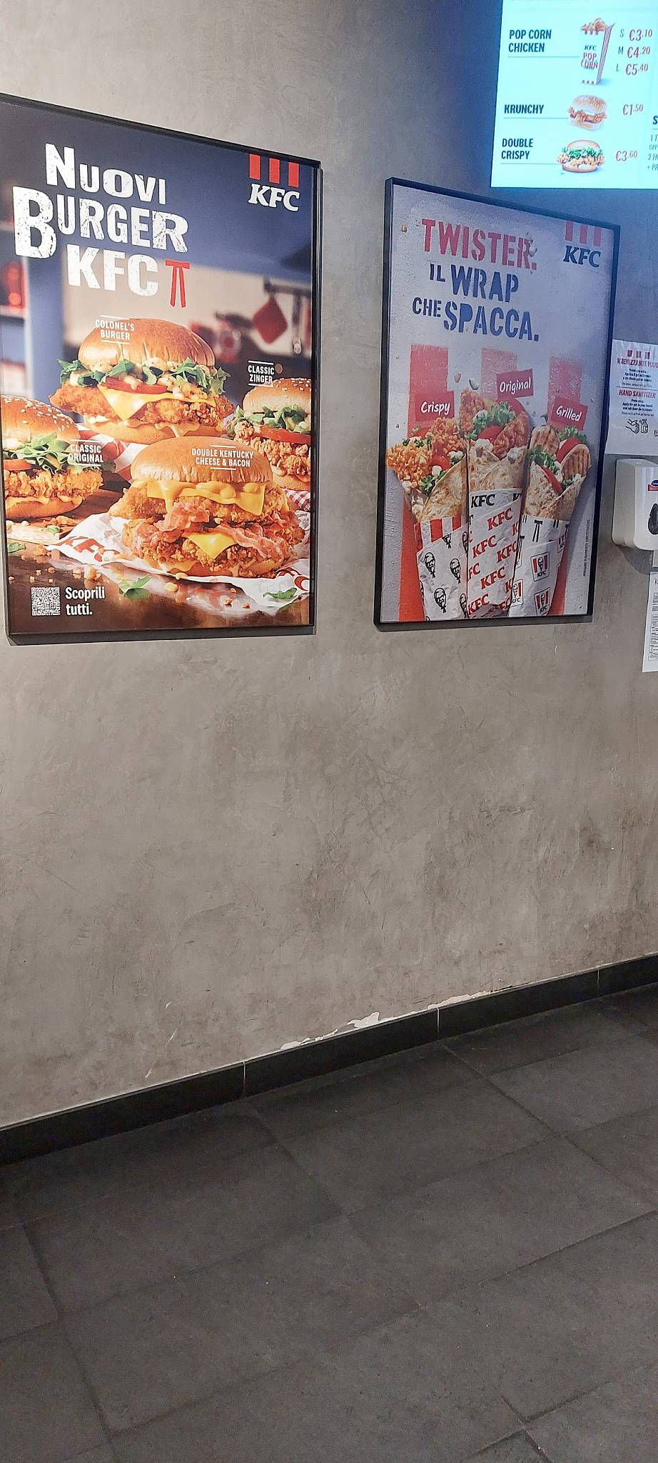 Menu di KFC 