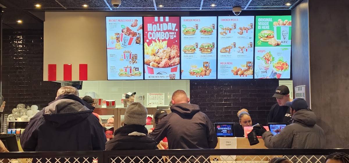 Menu de KFC