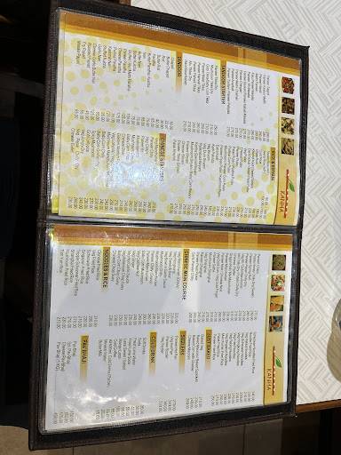 Kanha Veg menu