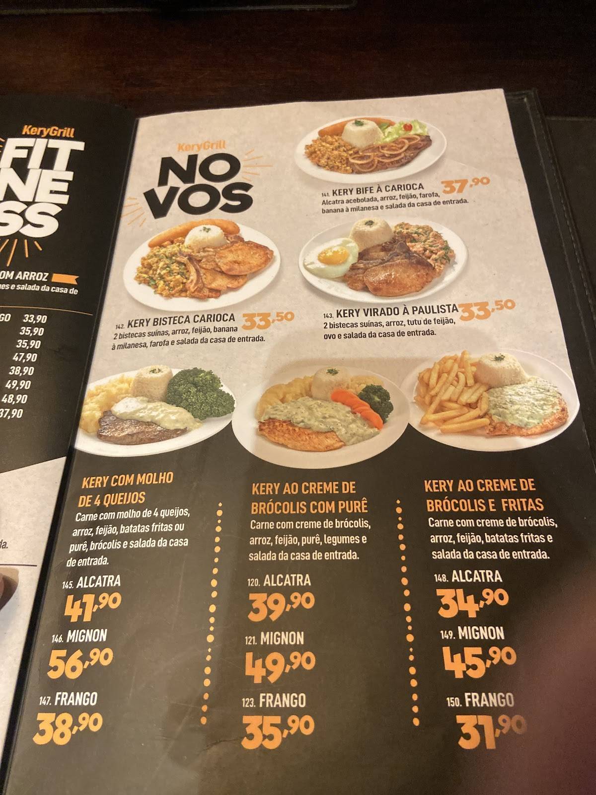 LDN Grill cardápio