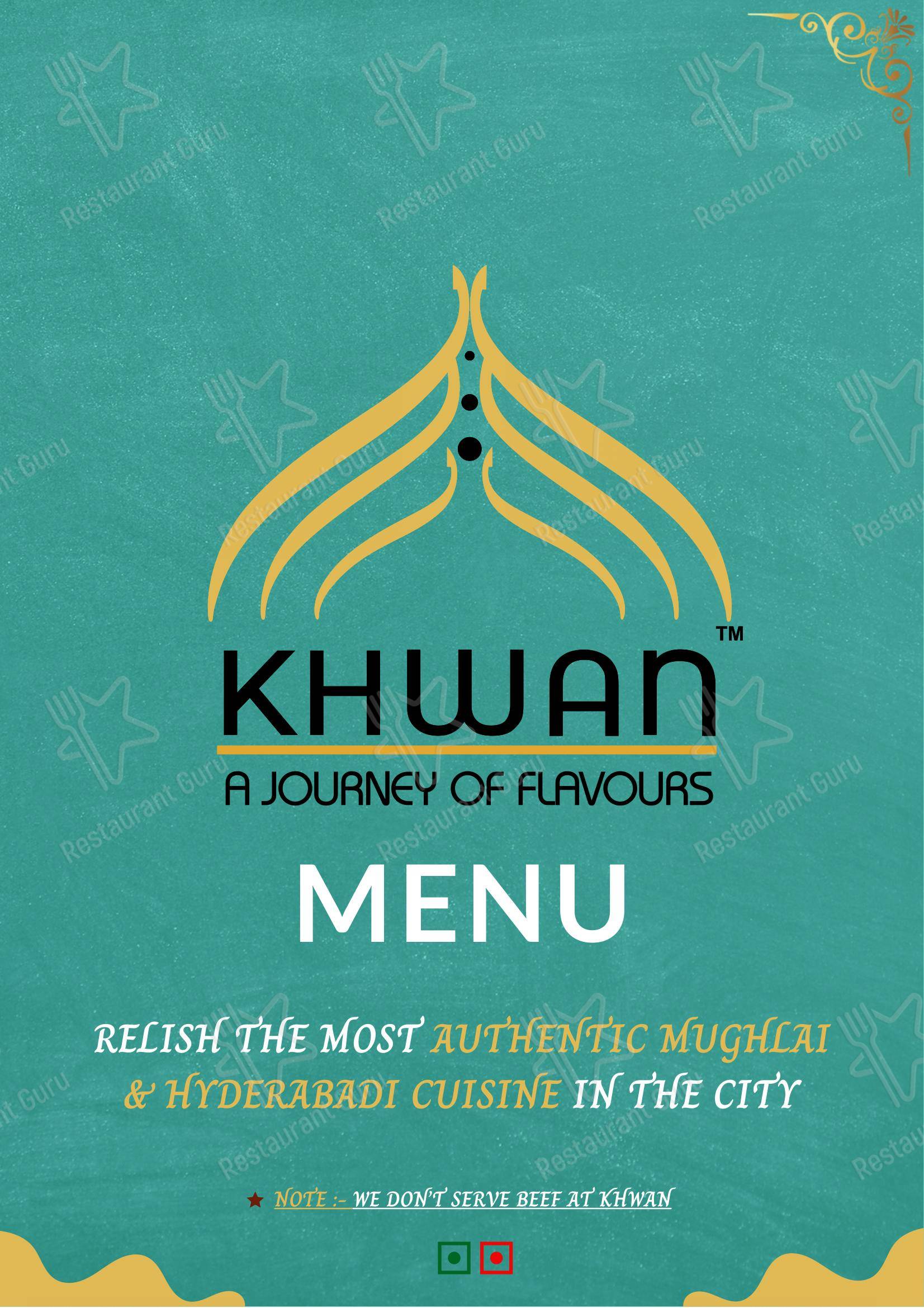Khwan by Global Pact Foods - Menu