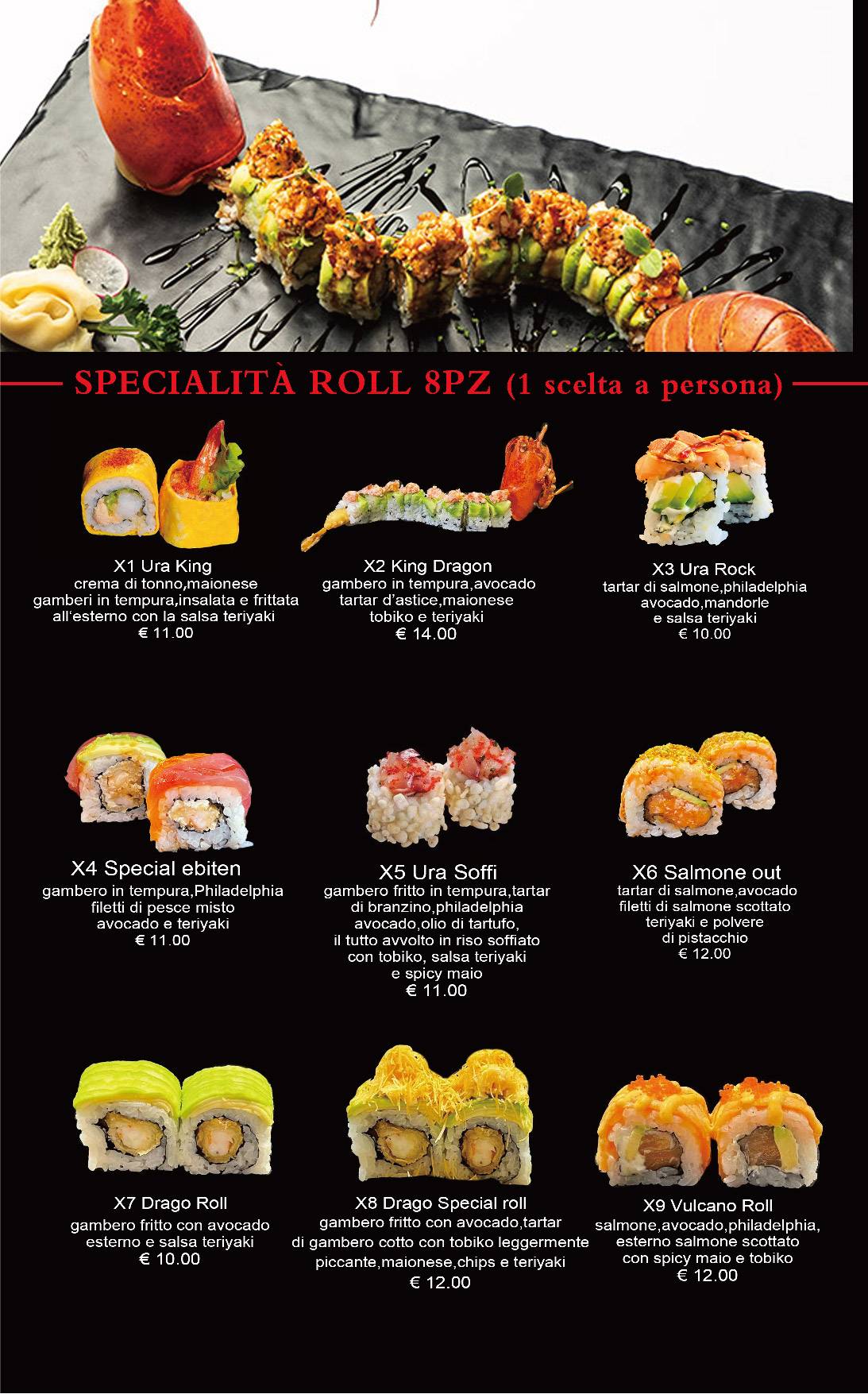 Menu di King Sushi 