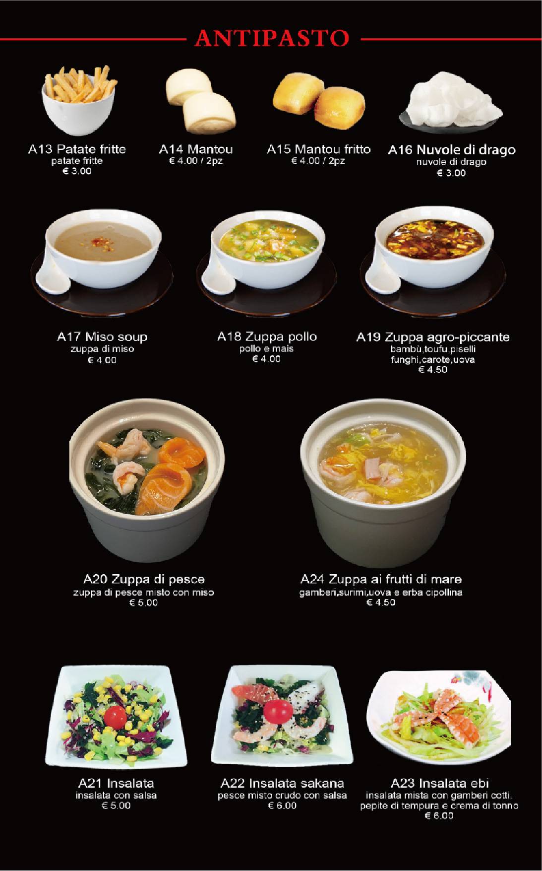 Menu di King Sushi 