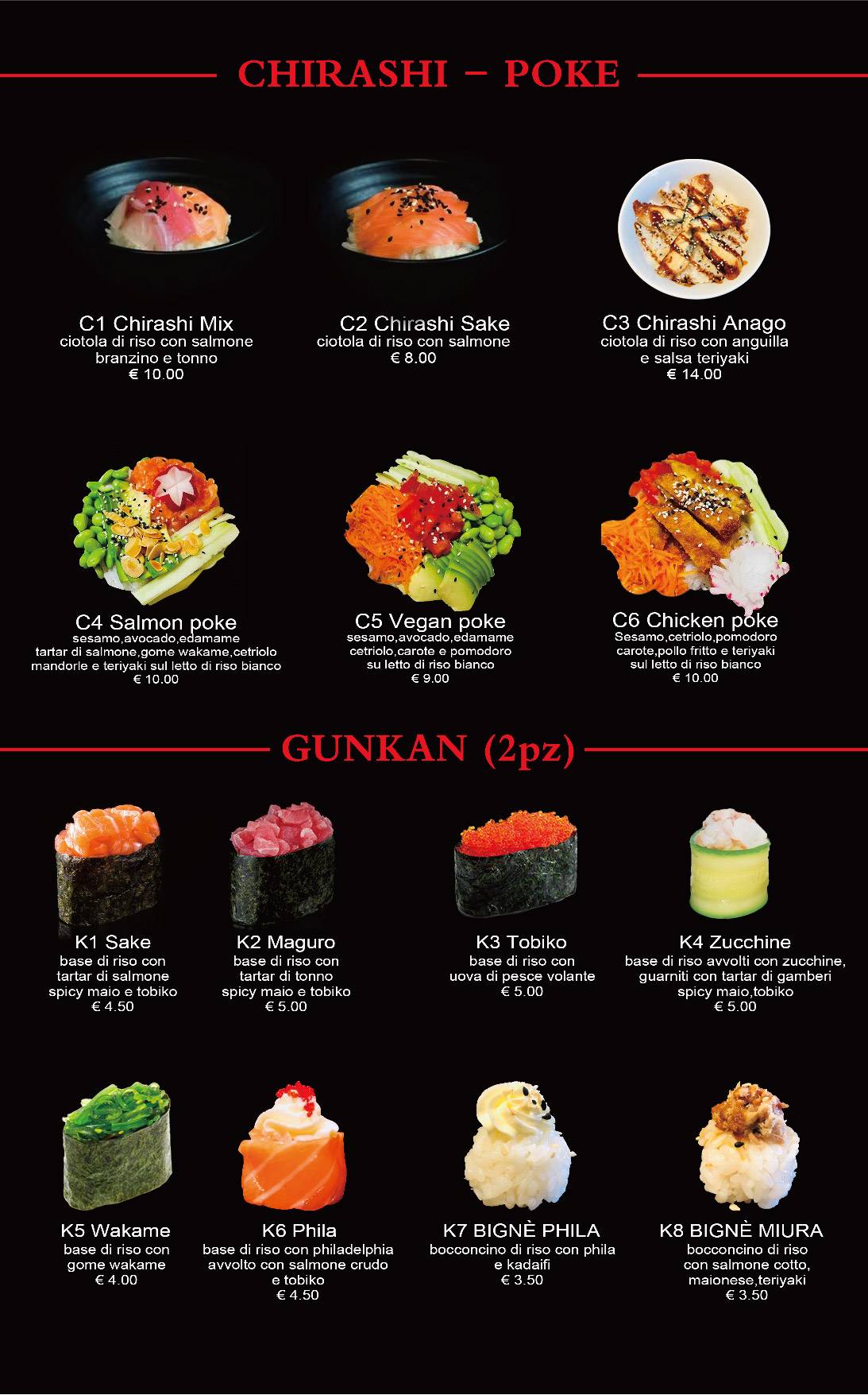 Menu di King Sushi 