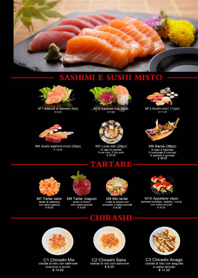 Menu di King Sushi 