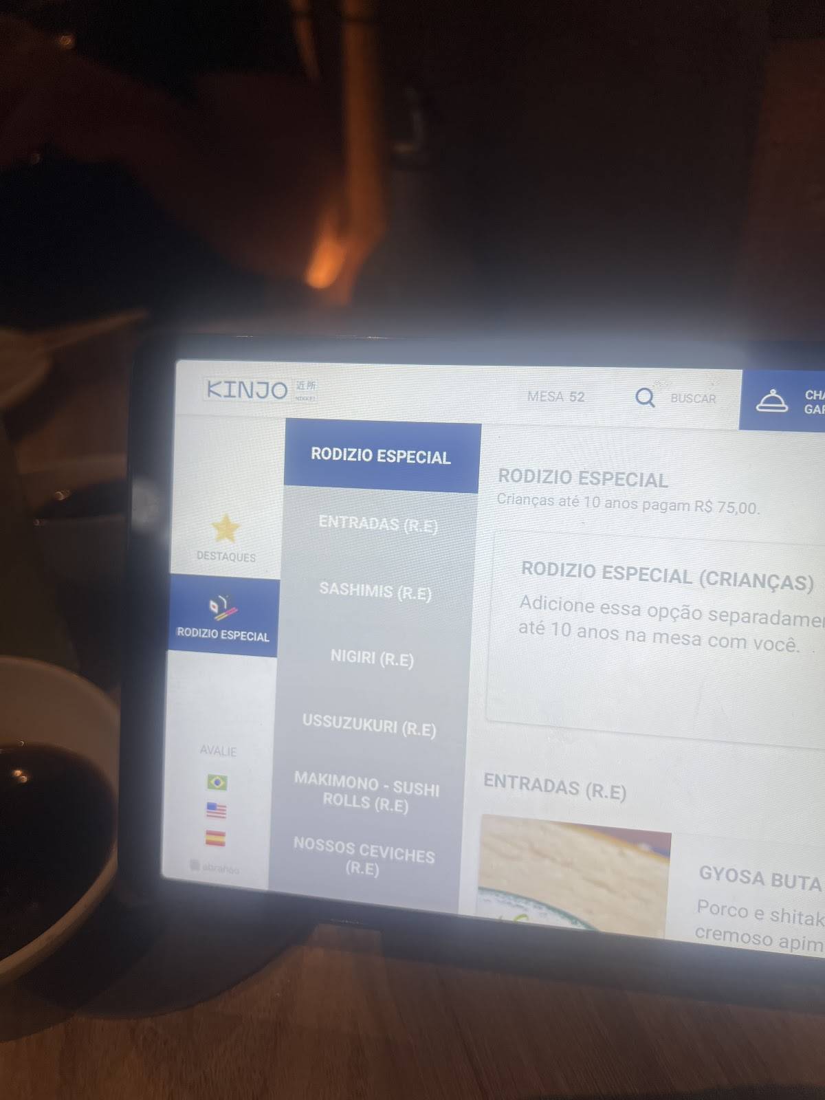 Kinjo Nikkei | Japonês & Peruano cardápio