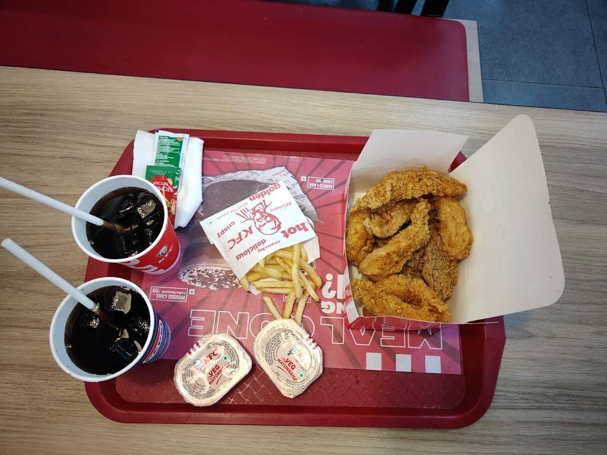 KFC menu