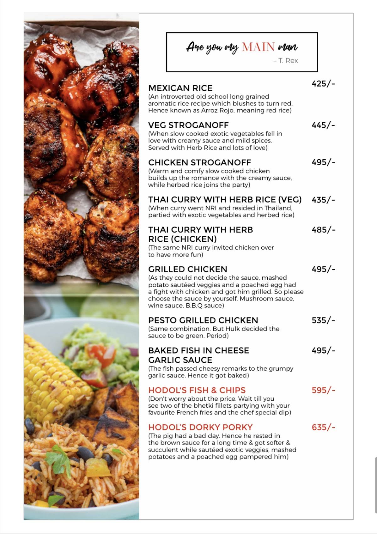 HODOL'S menu