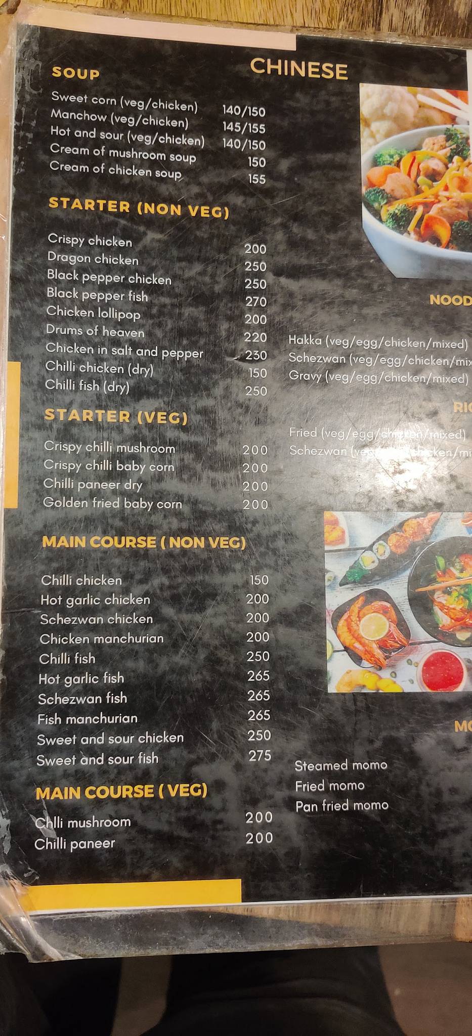 Menu at The Dining Table, Kolkata, Rajarhat Main Rd
