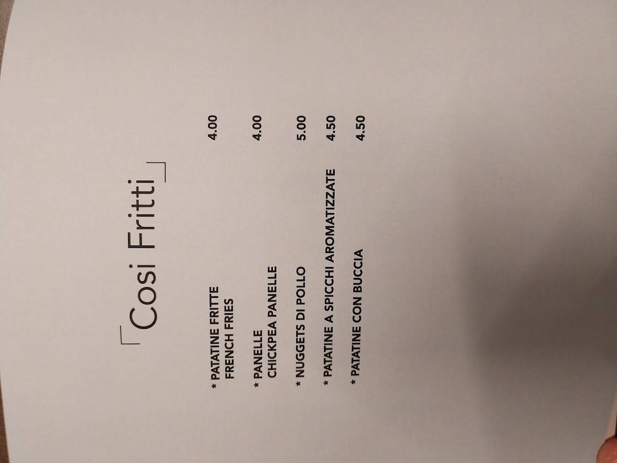 Menu di Konza Pizzeria Pizzoleria Ristorante 