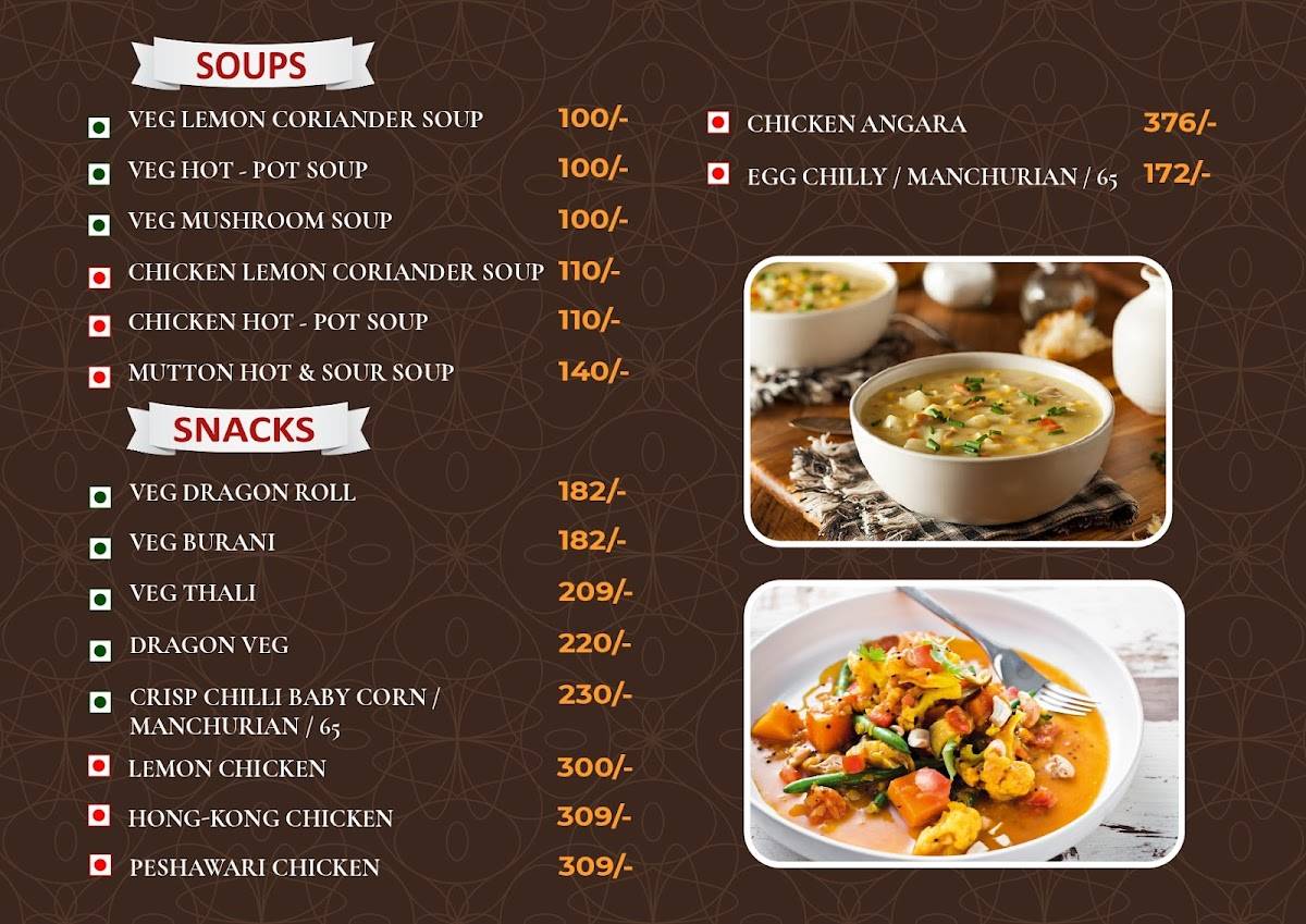 RB Restaurant Korutla menu