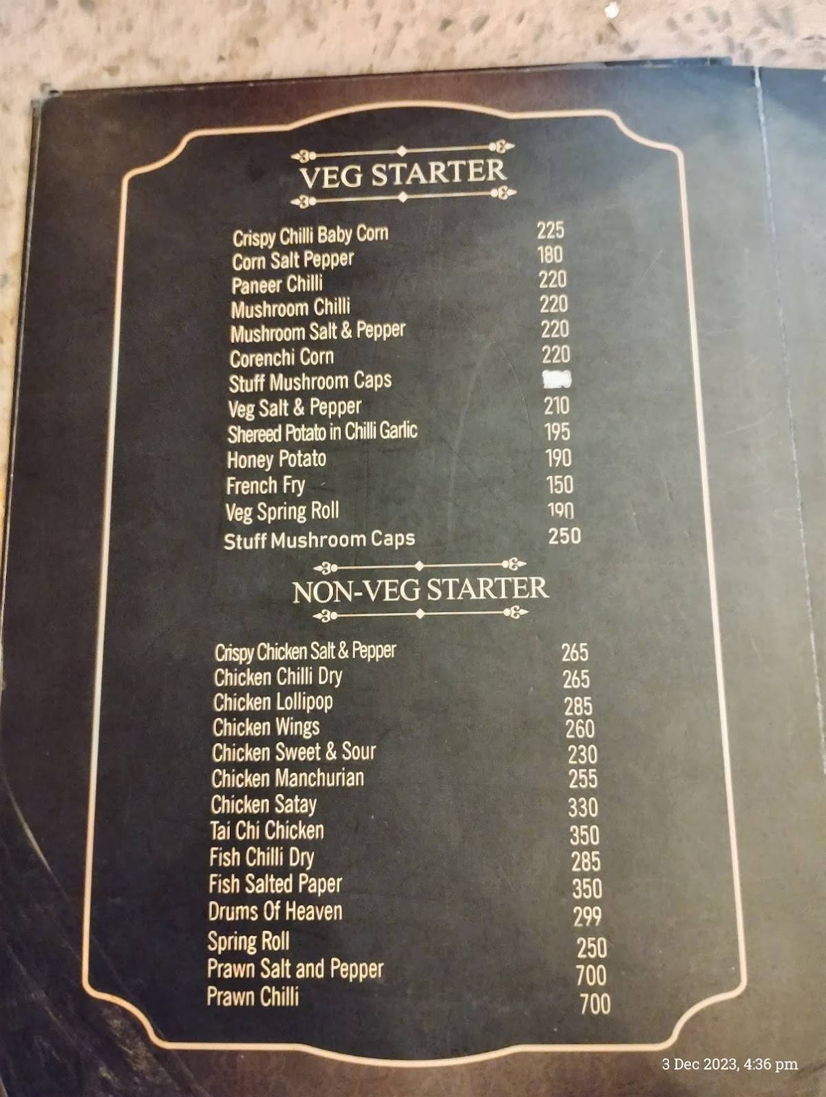 LAZEEZ GOLD menu