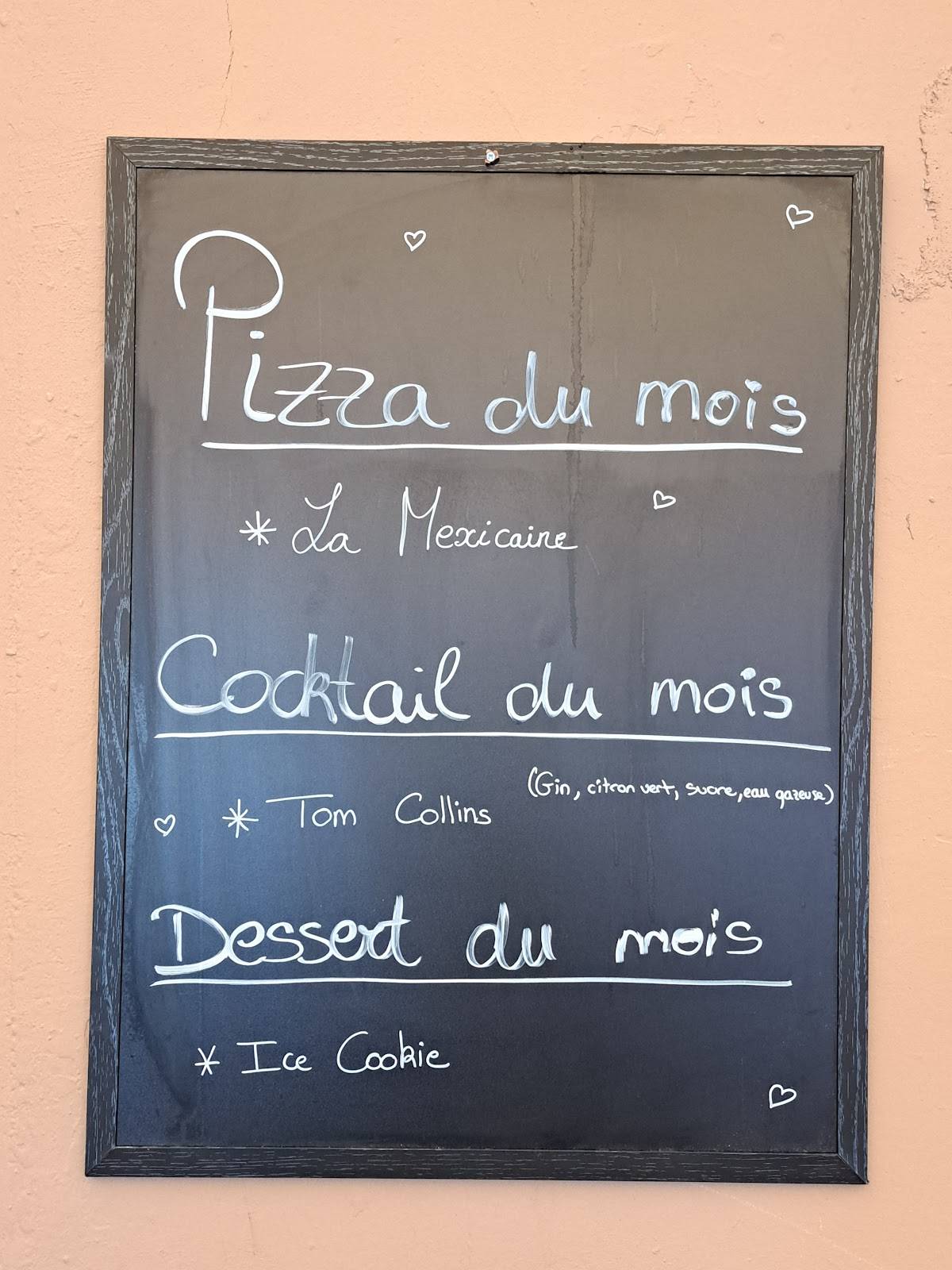 Menu de L'Aviateur