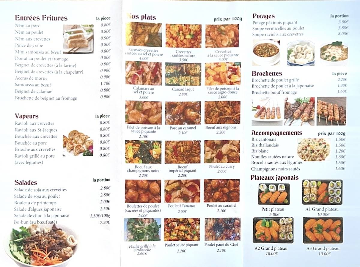 Menu de LOTUS