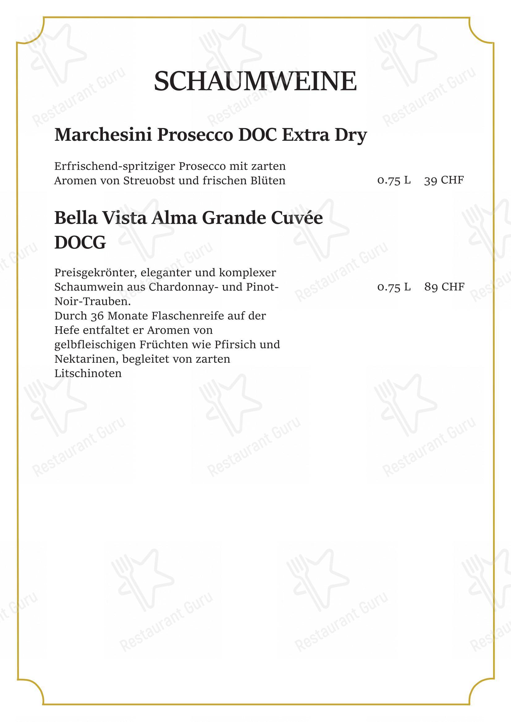 Menu di La Bottega da Pina - Menu bar