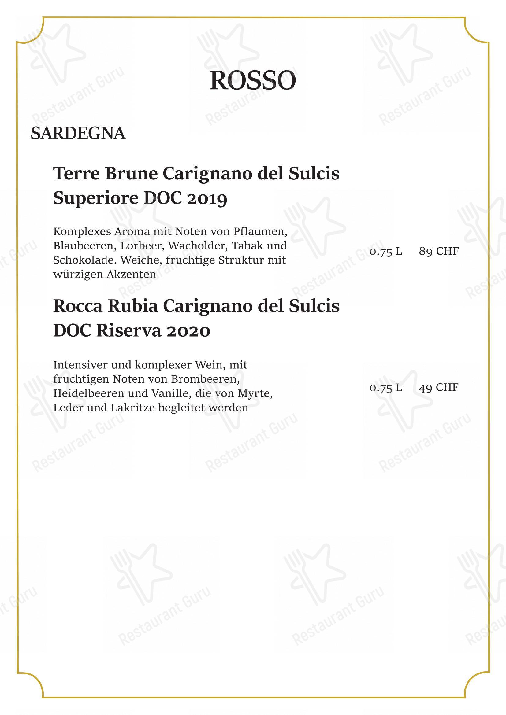 La Bottega da Pina in Kloten - Menu bar