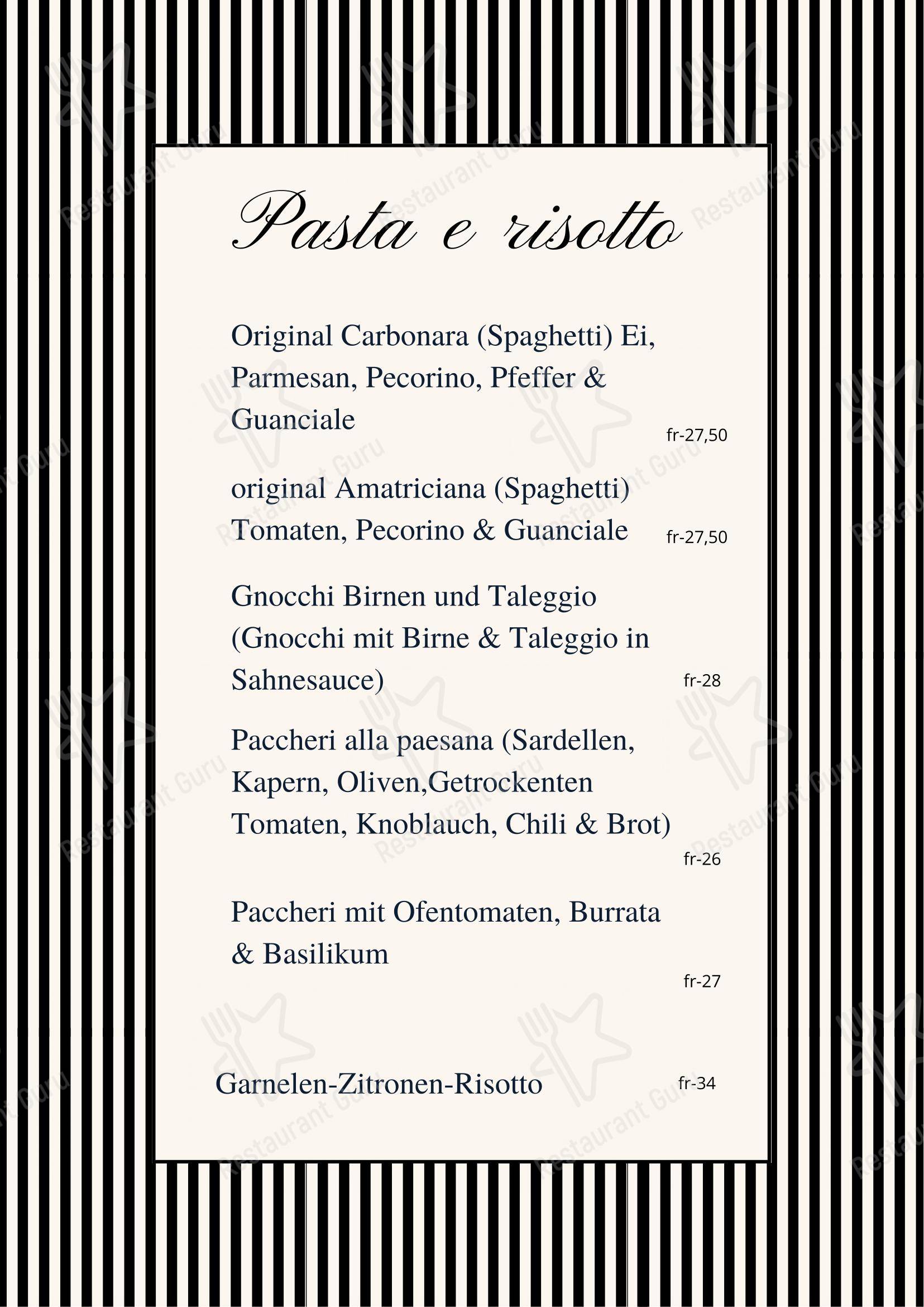 Menu per La Bottega da Pina in Kloten