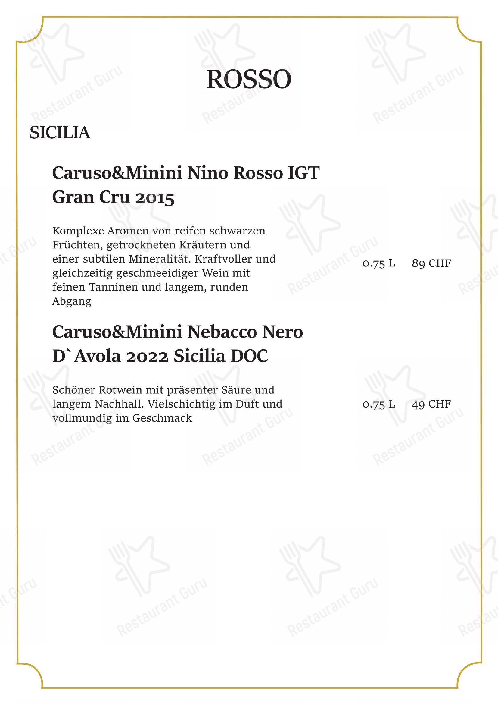 Menu di La Bottega da Pina - Menu bar