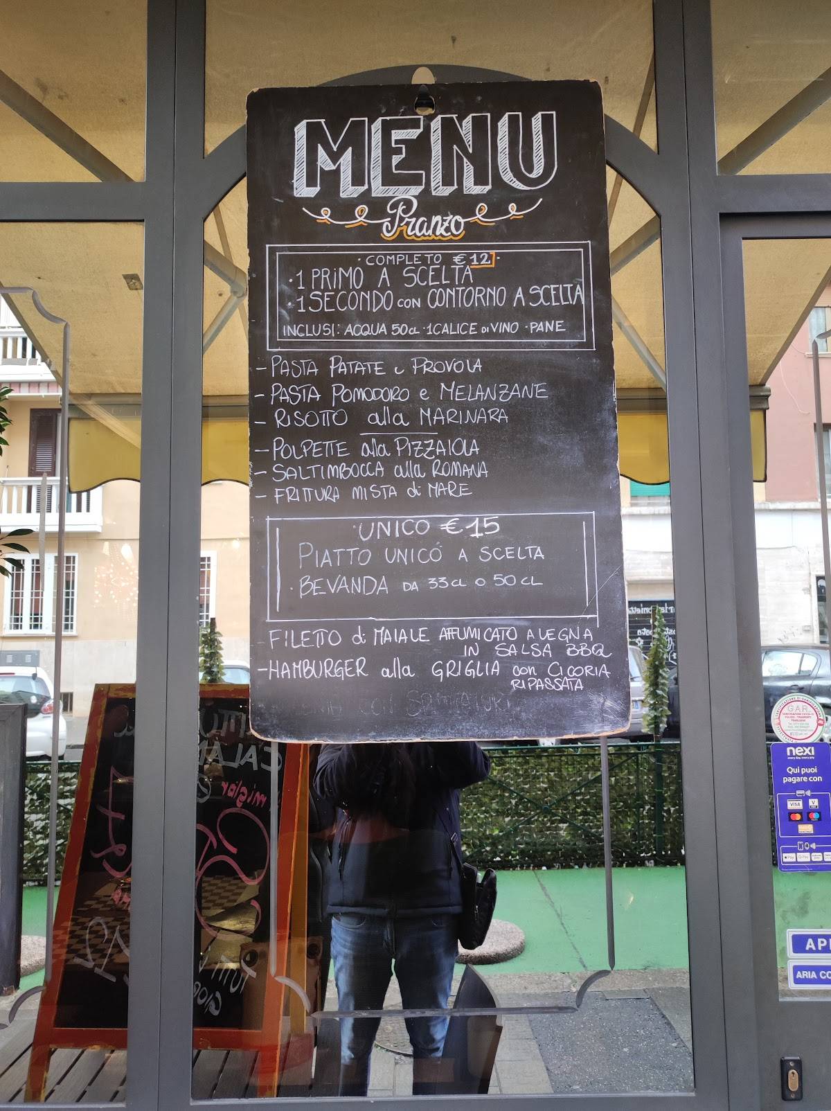 Menu di Ristorante la Caletta 