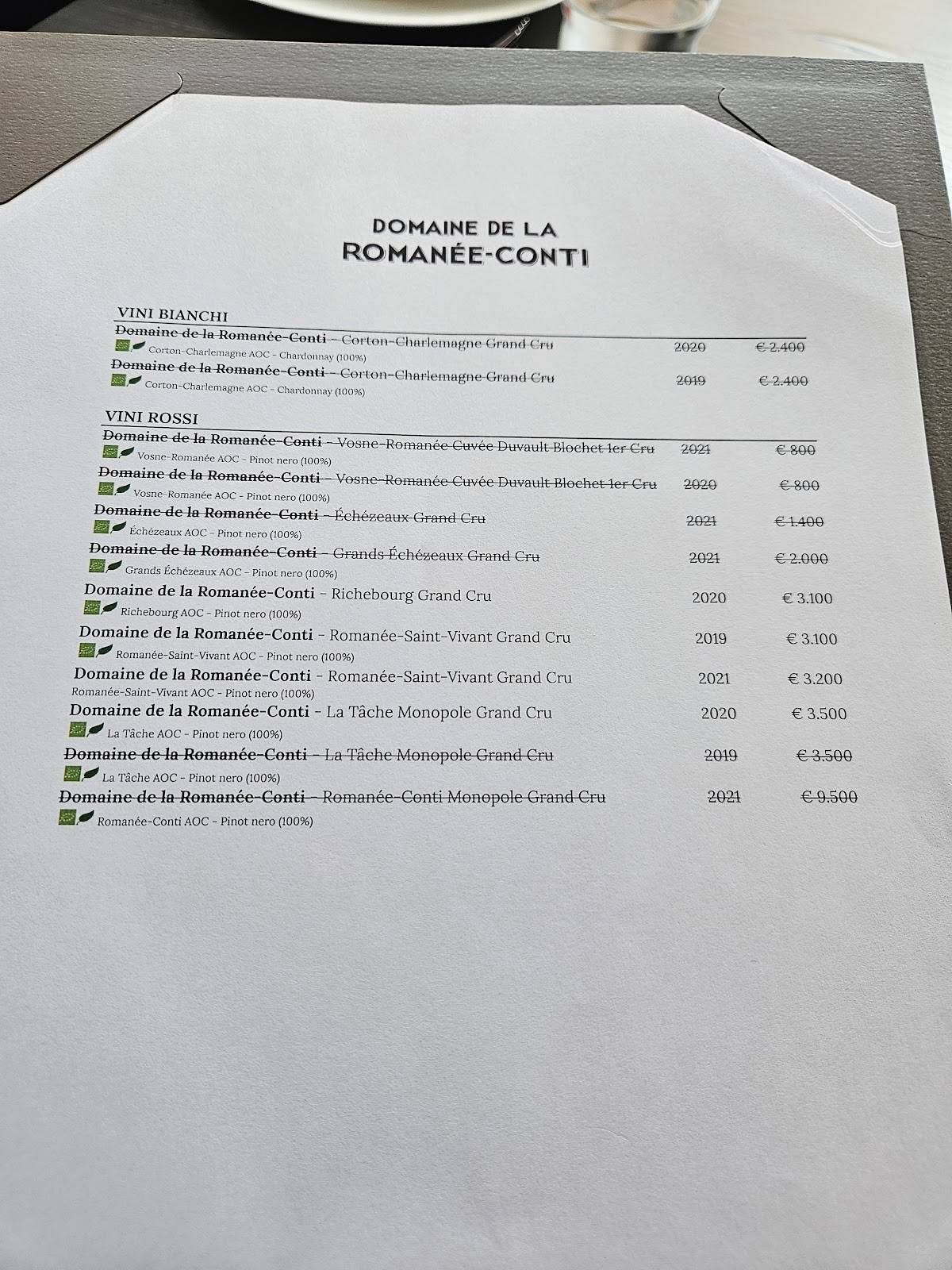 Menu di La Dogana Lecce - Bistrò 