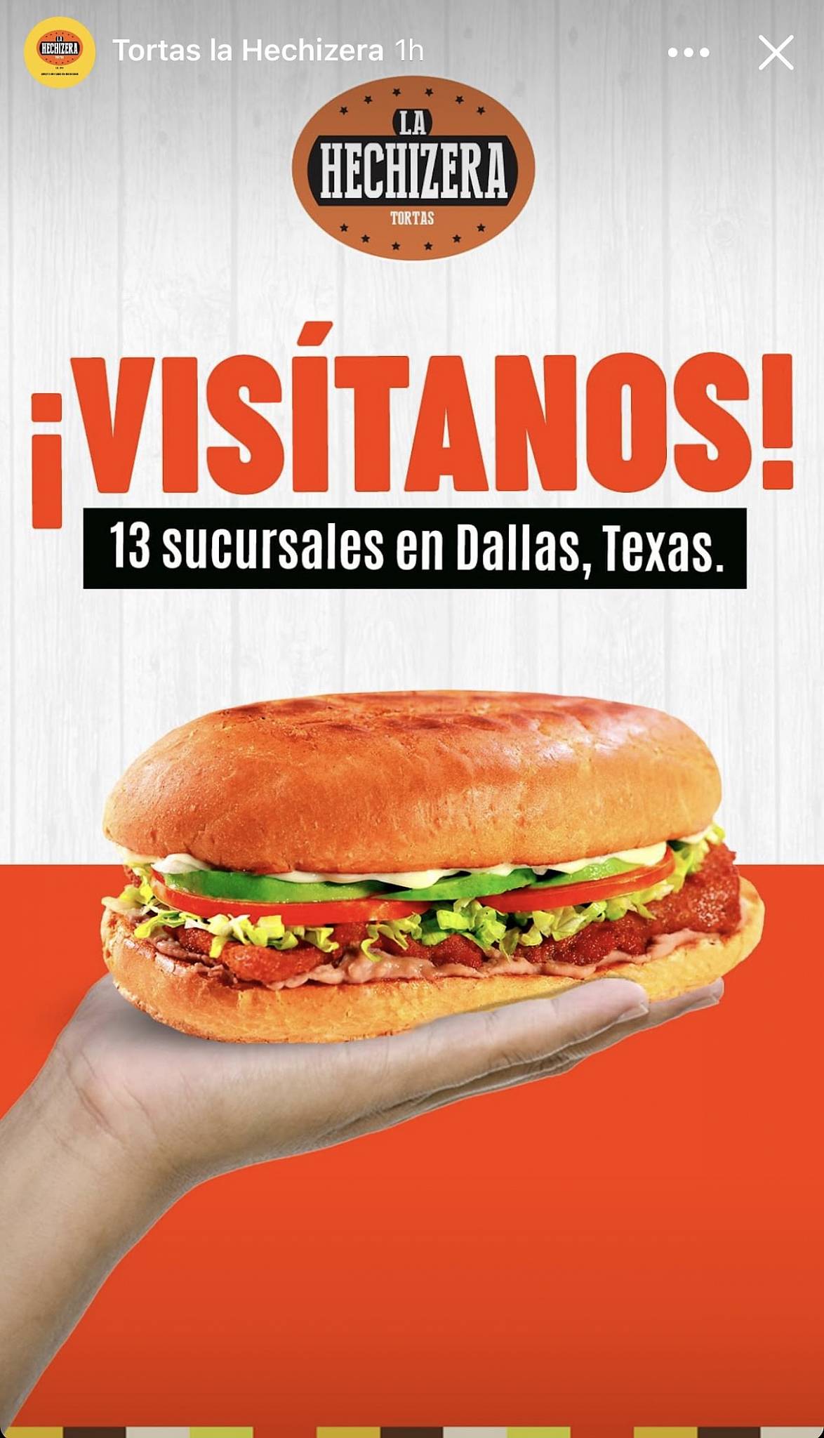 Menu at La Hechizera Tortas restaurant, Grand Prairie, S Carrier Pkwy 180
