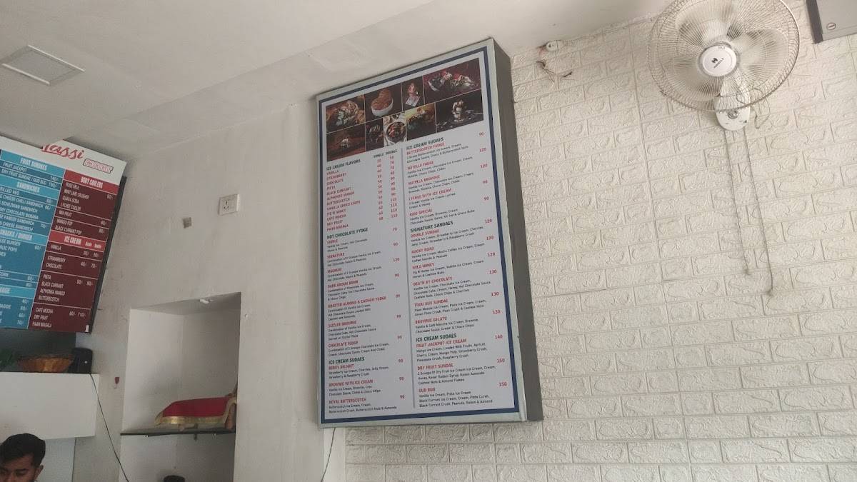 Lassi Mart menu