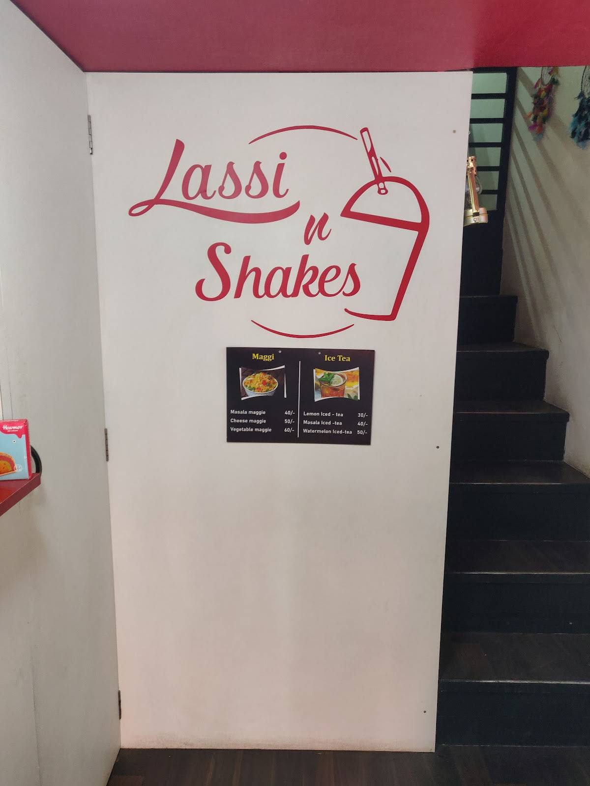 Lassi N Shakes menu