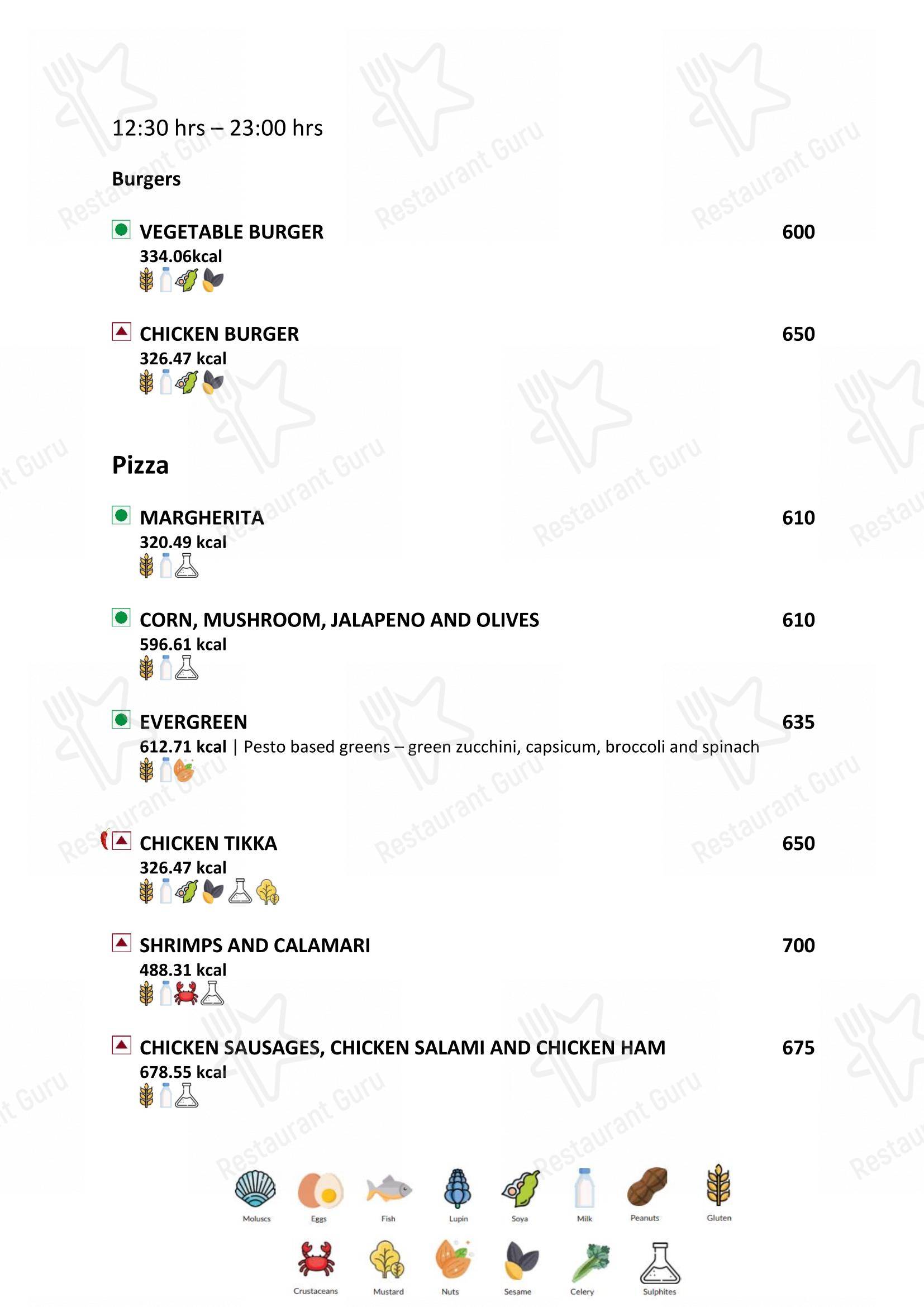 Latitude Restaurant - Vivanta Coimbatore in Coimbatore - Menu