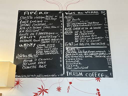 Menu de Le Fil Rouge