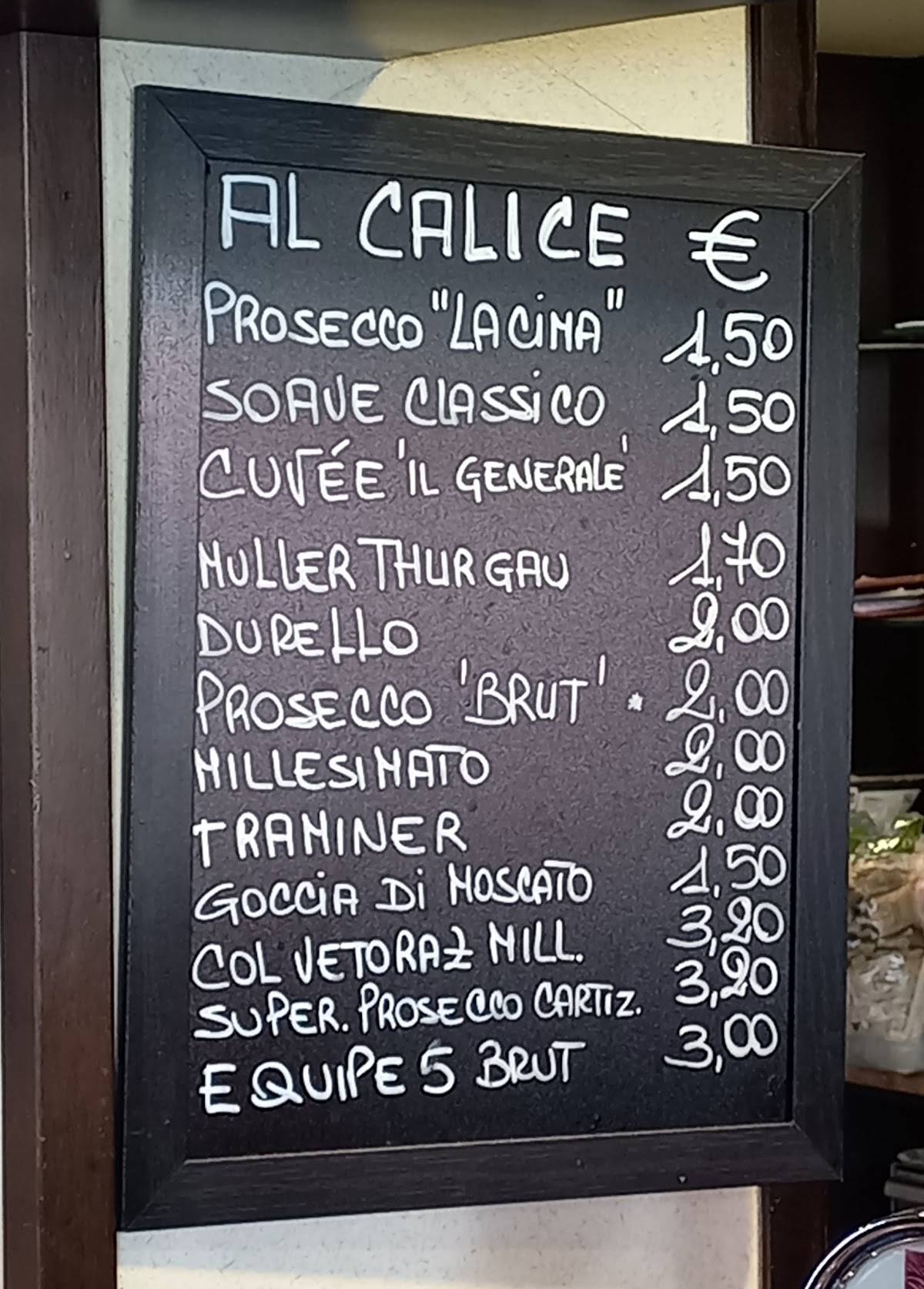Menu di Leon D'Oro 