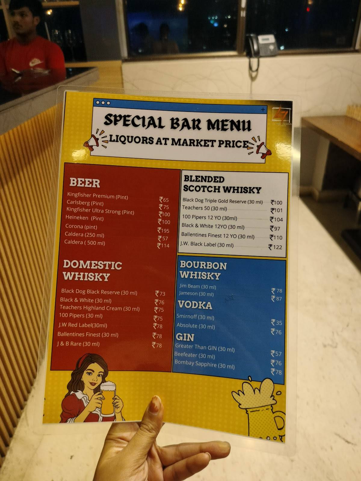 Stories Cafe & Lounge menu