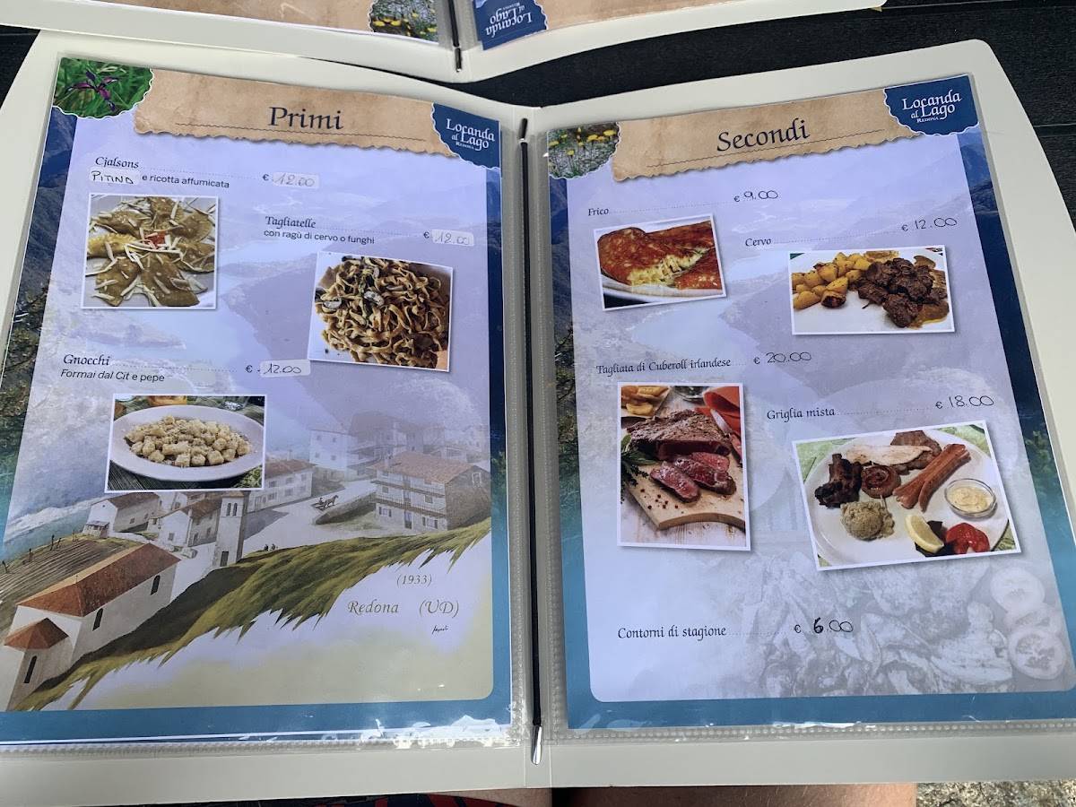 Menu di Locanda Al Lago 