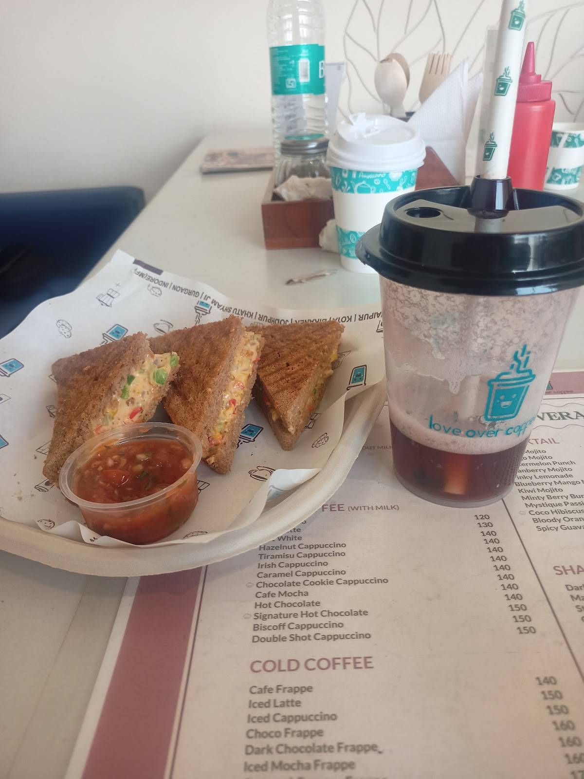 Love Over Coffee Khatu menu