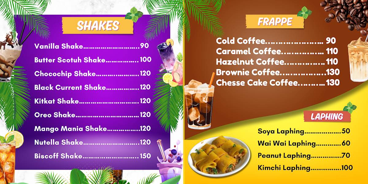 MEEMOO (Taste Of Drajeeling) menu