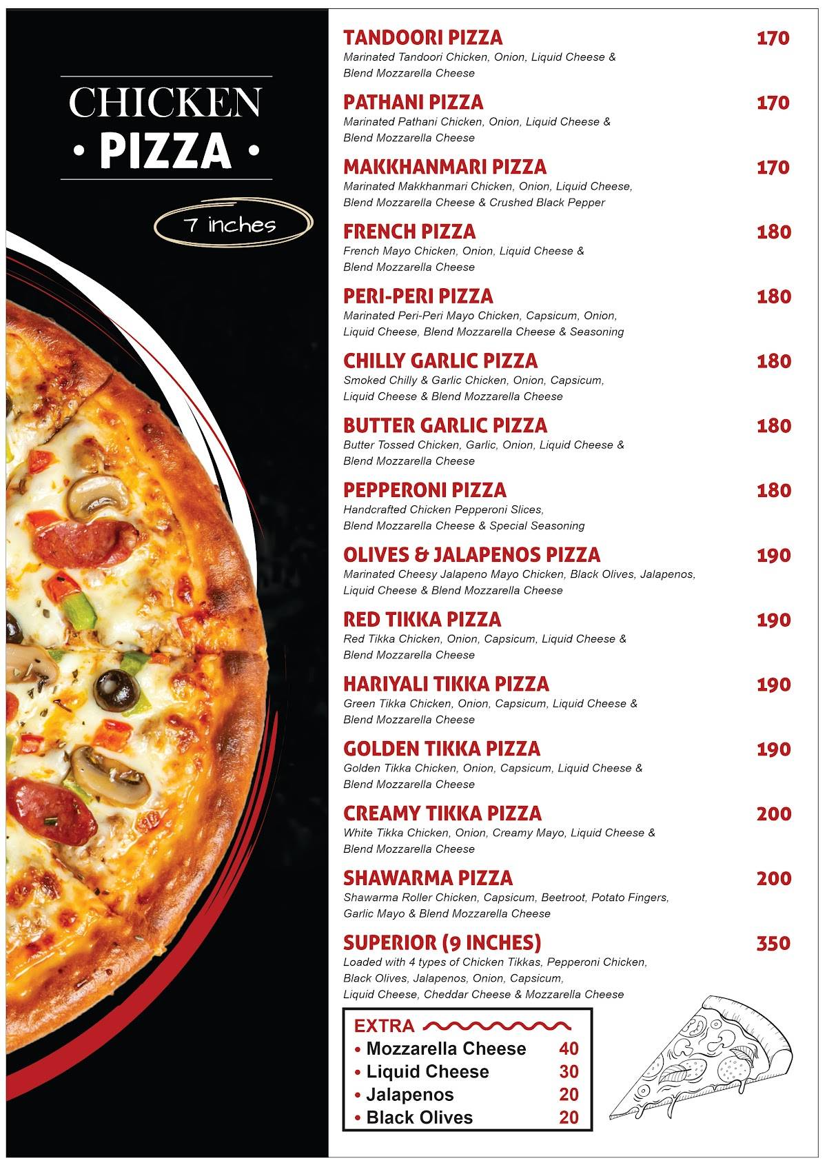 CAFE MIZAAN menu
