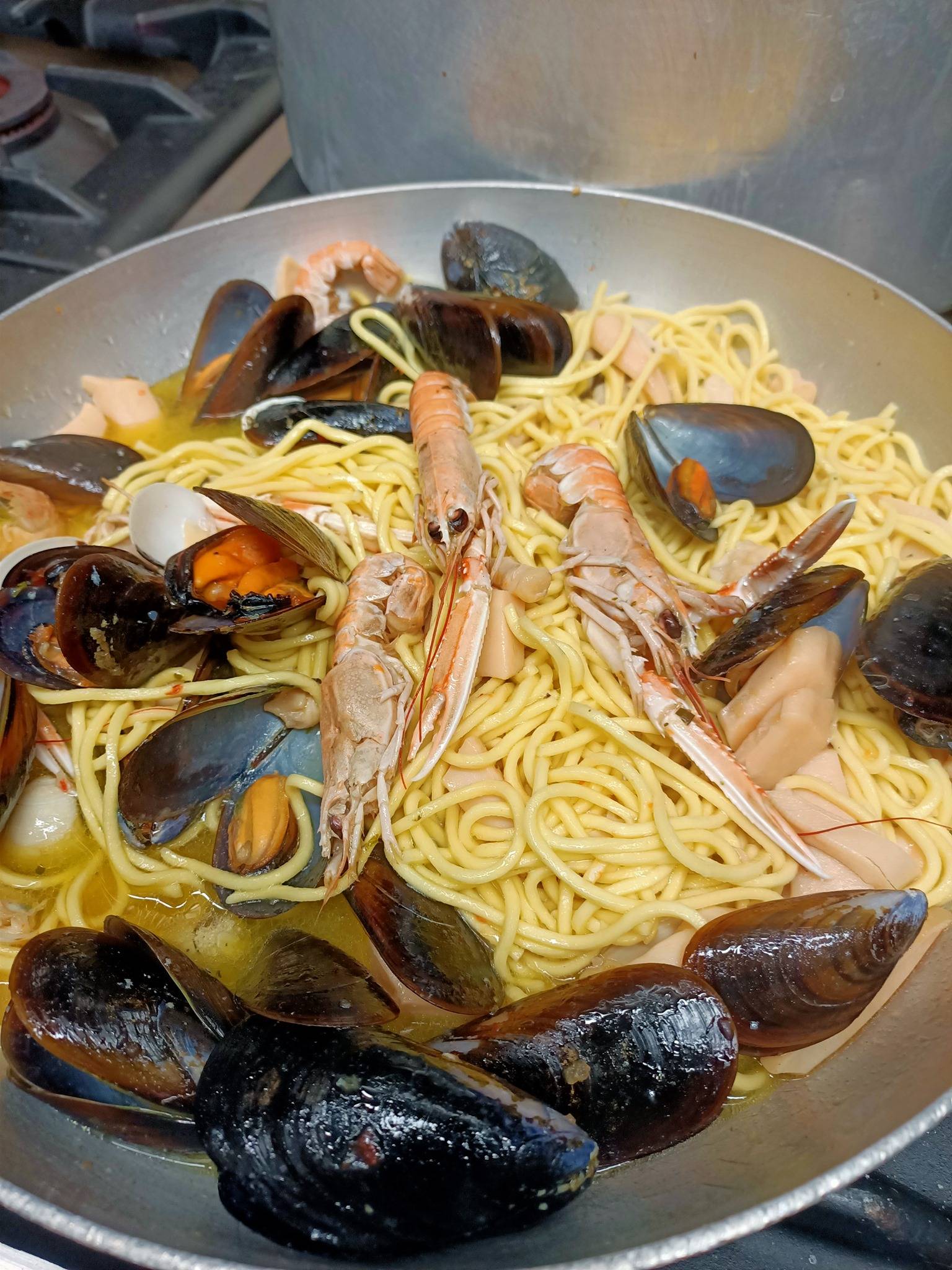 Menu di Maccarons Pasta All'uovo Gastronomia 