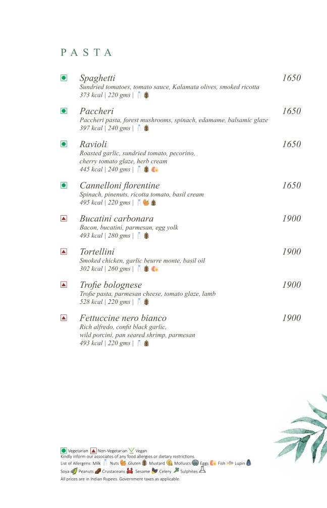 Machan menu