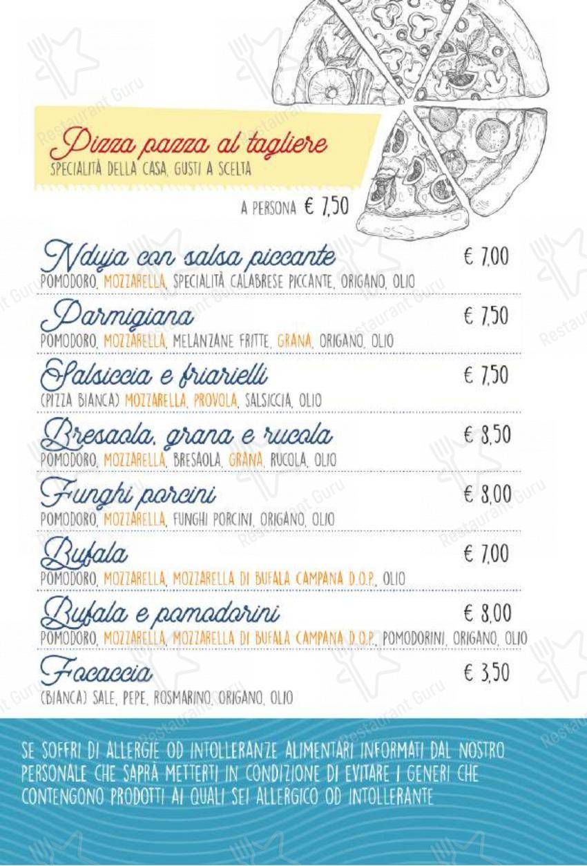 Menu di Ristorante Pizzeria Maiori - 菜单