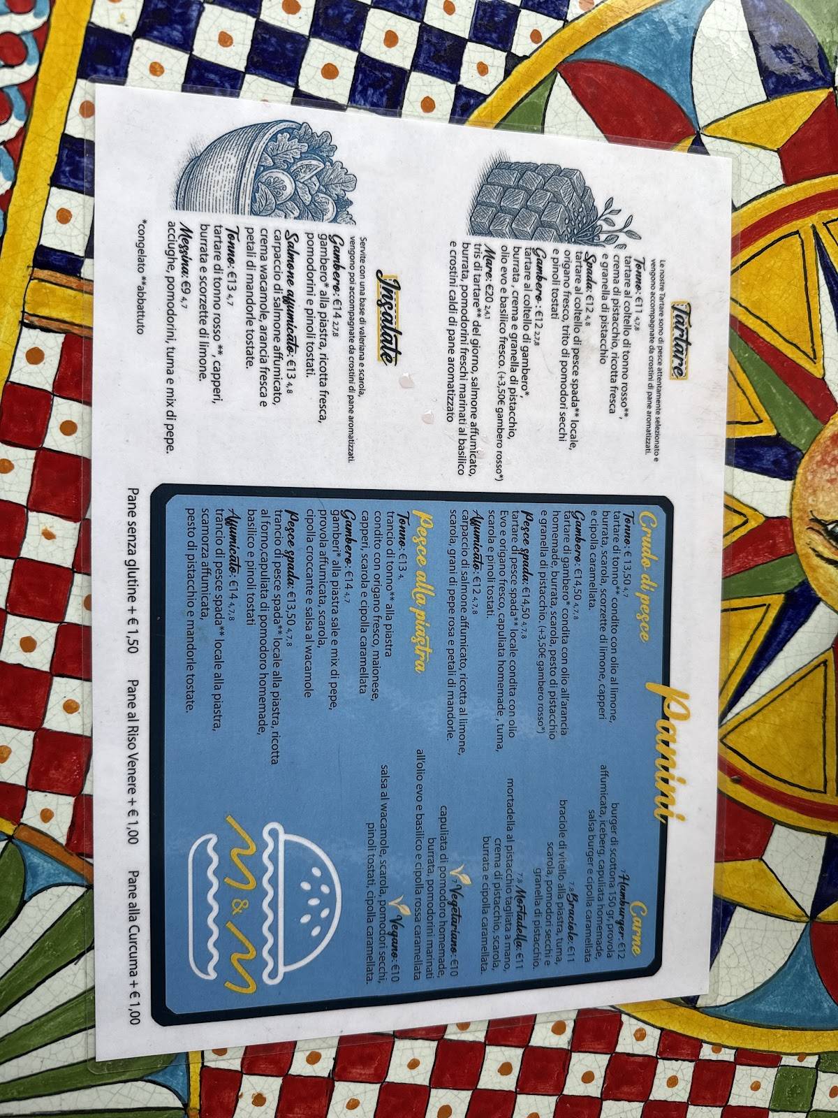Menu di Mari & Muddichi Gourmet 