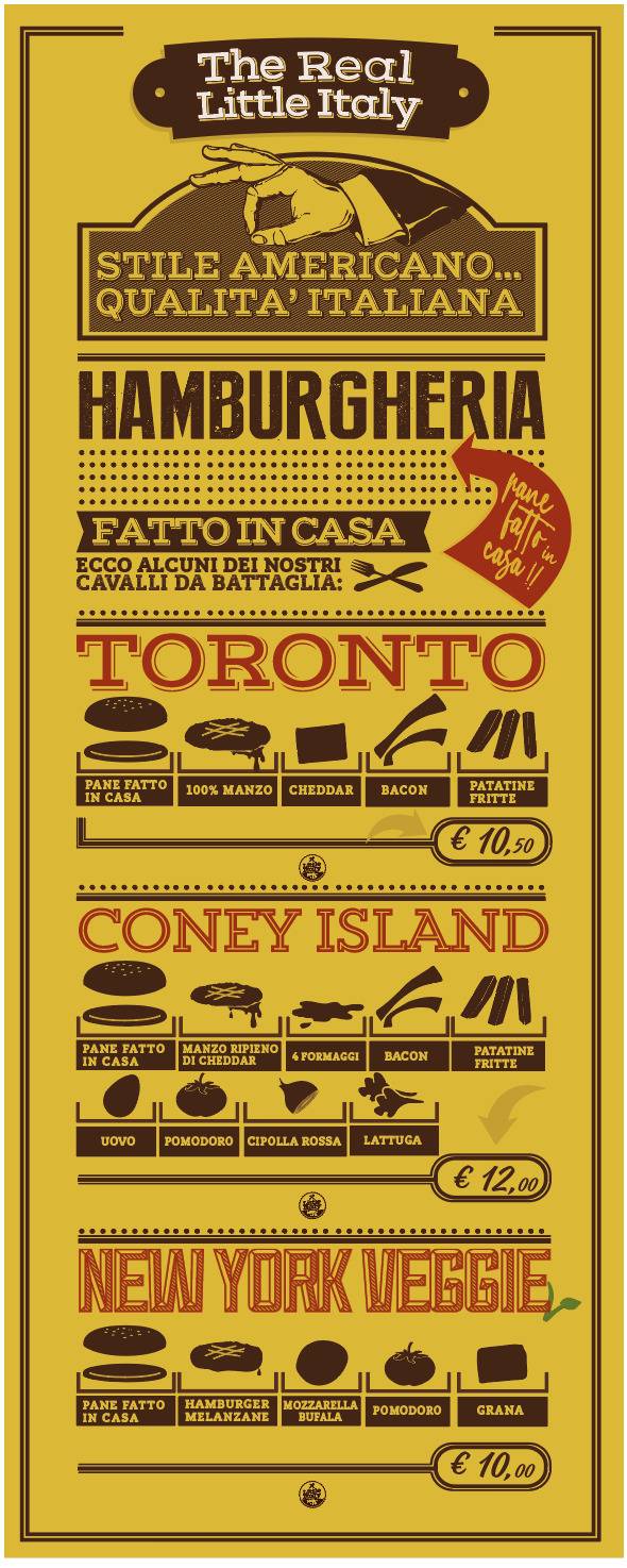 Menu di Mario's Little Italy 