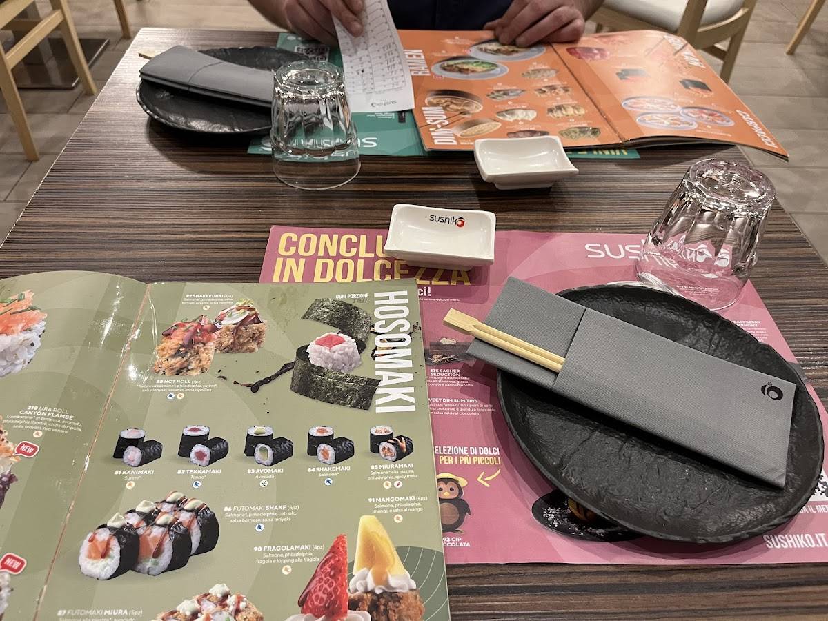 Menu di Sushiko Martignacco 