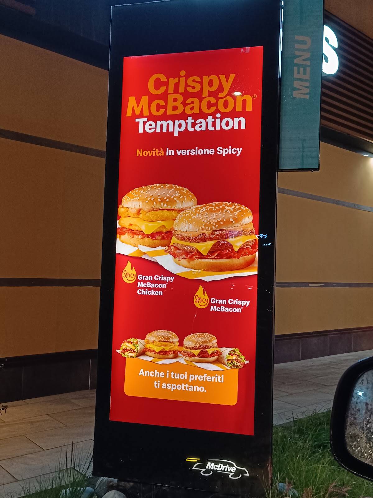 Menu di McDonald's Crotone Passovecchio 