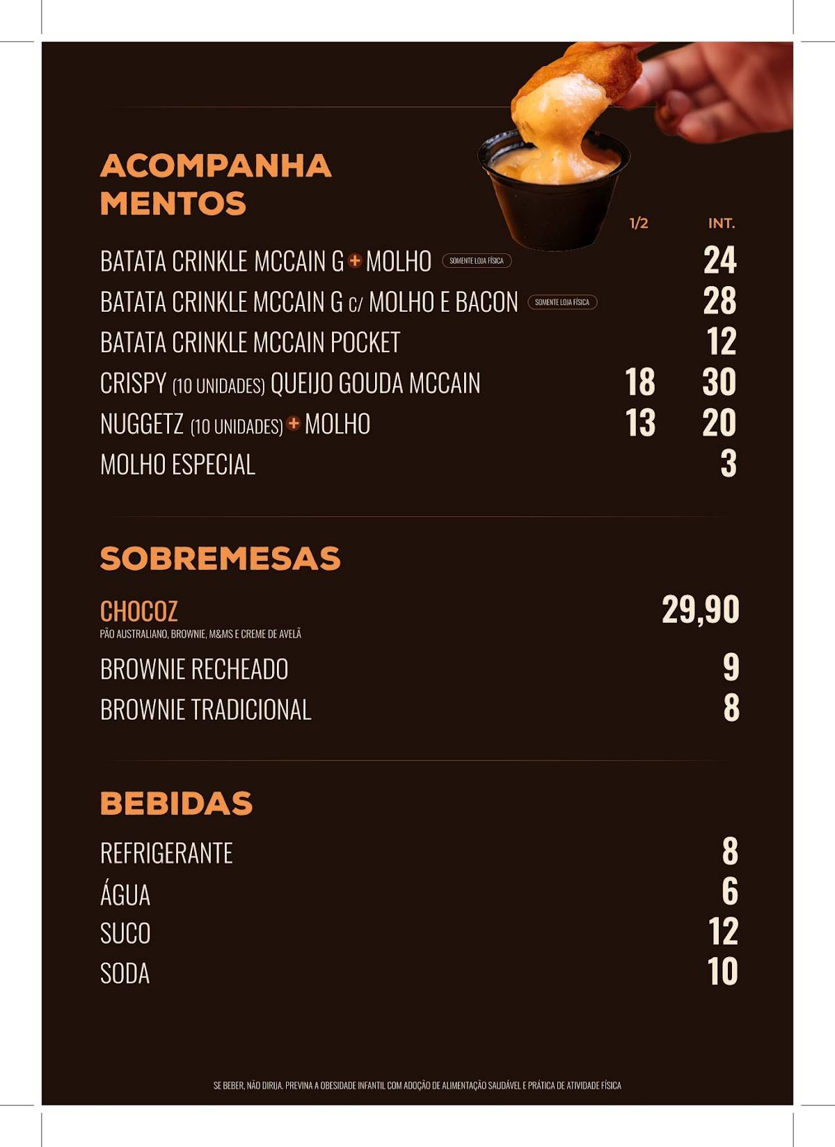 Meatz Burger N' Beer cardápio